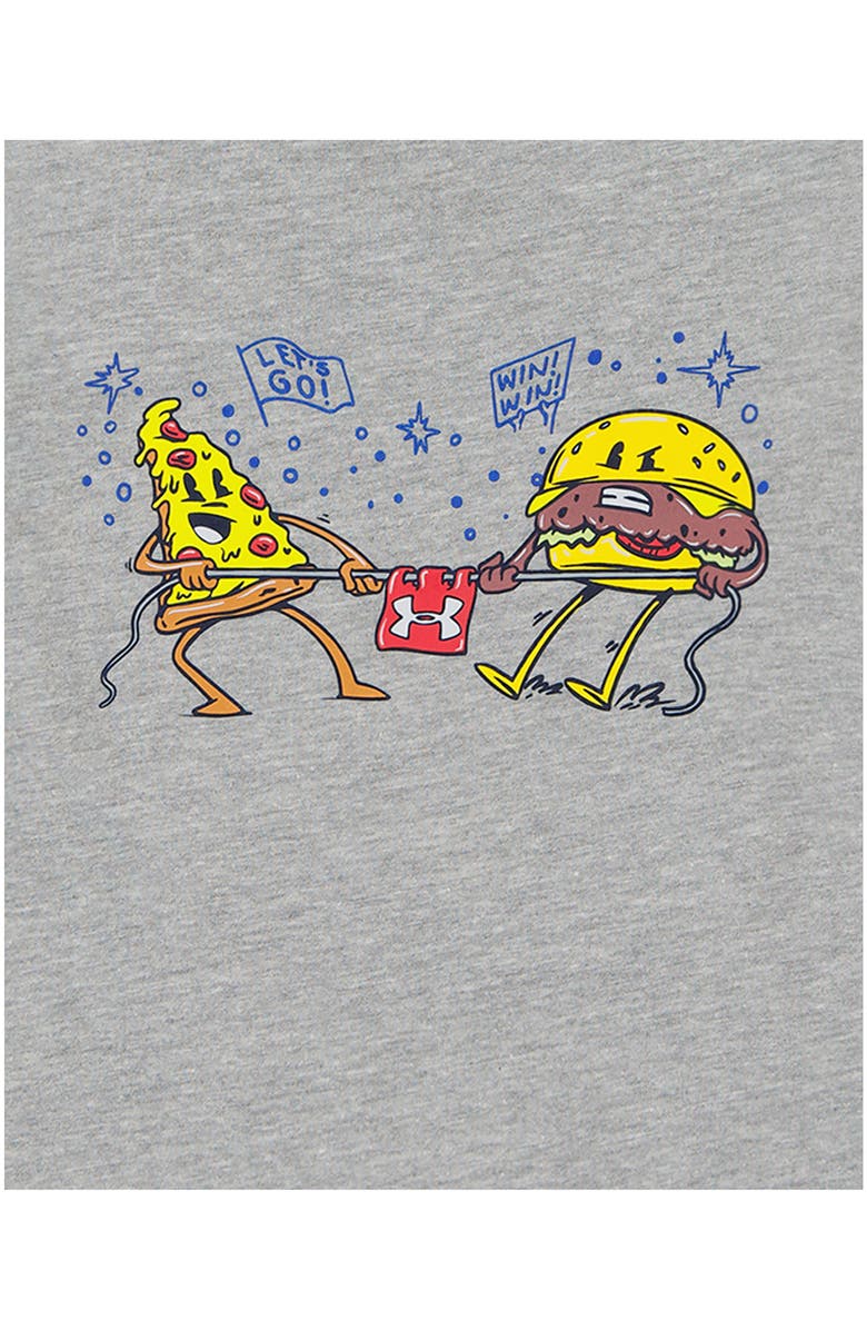 Under Armour Kids' Tug of War Graphic T-Shirt & Shorts Set, Alternate, color, Mod Gray