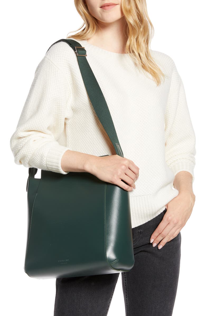 Everlane The Form Leather Crossbody Bag, Alternate, color,