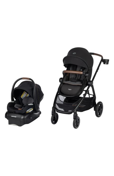 Zelia Luxe Stroller & Mico Luxe Infant Car Seat 5-in-1 Modular Travel System