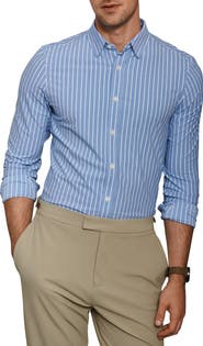 Rhone Commuter Pro Slim Fit Button-Up Shirt