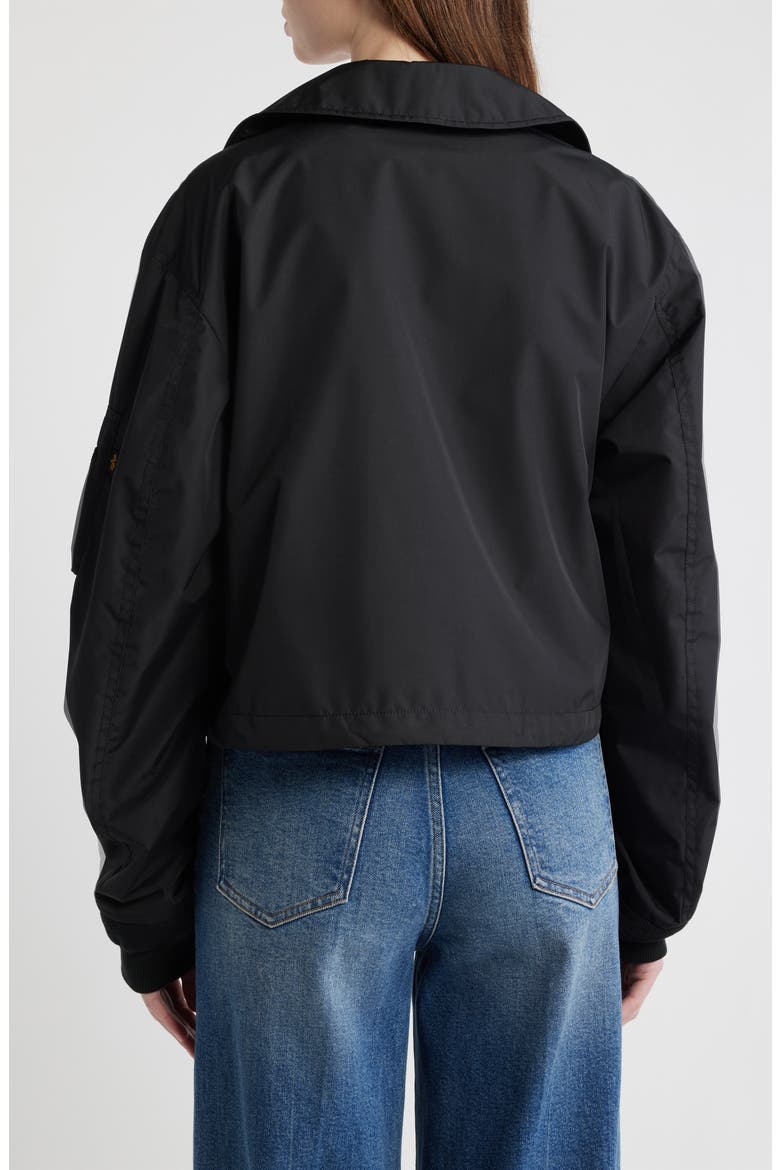 CWU 36/P Relaxed Flight Jacket, Alternate, color, BLACK