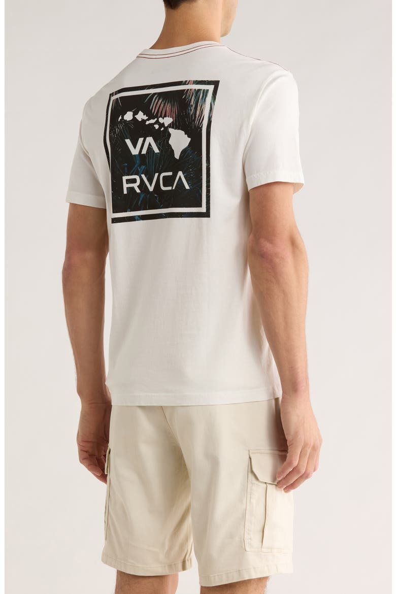 Island Cotton Graphic T-Shirt, Alternate, color, ANTIQUE WHITE