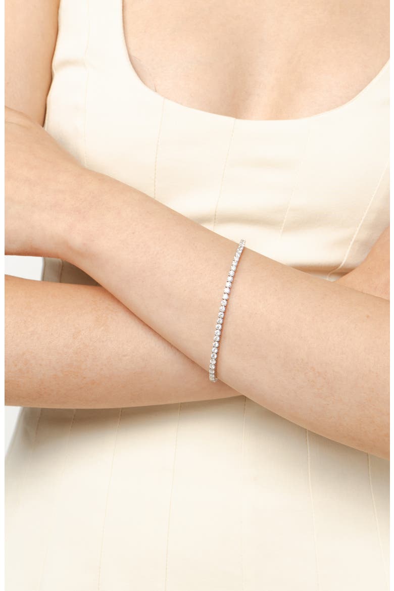 Diamond Tennis Bracelet, Alternate, color, 14K WHITE GOLD