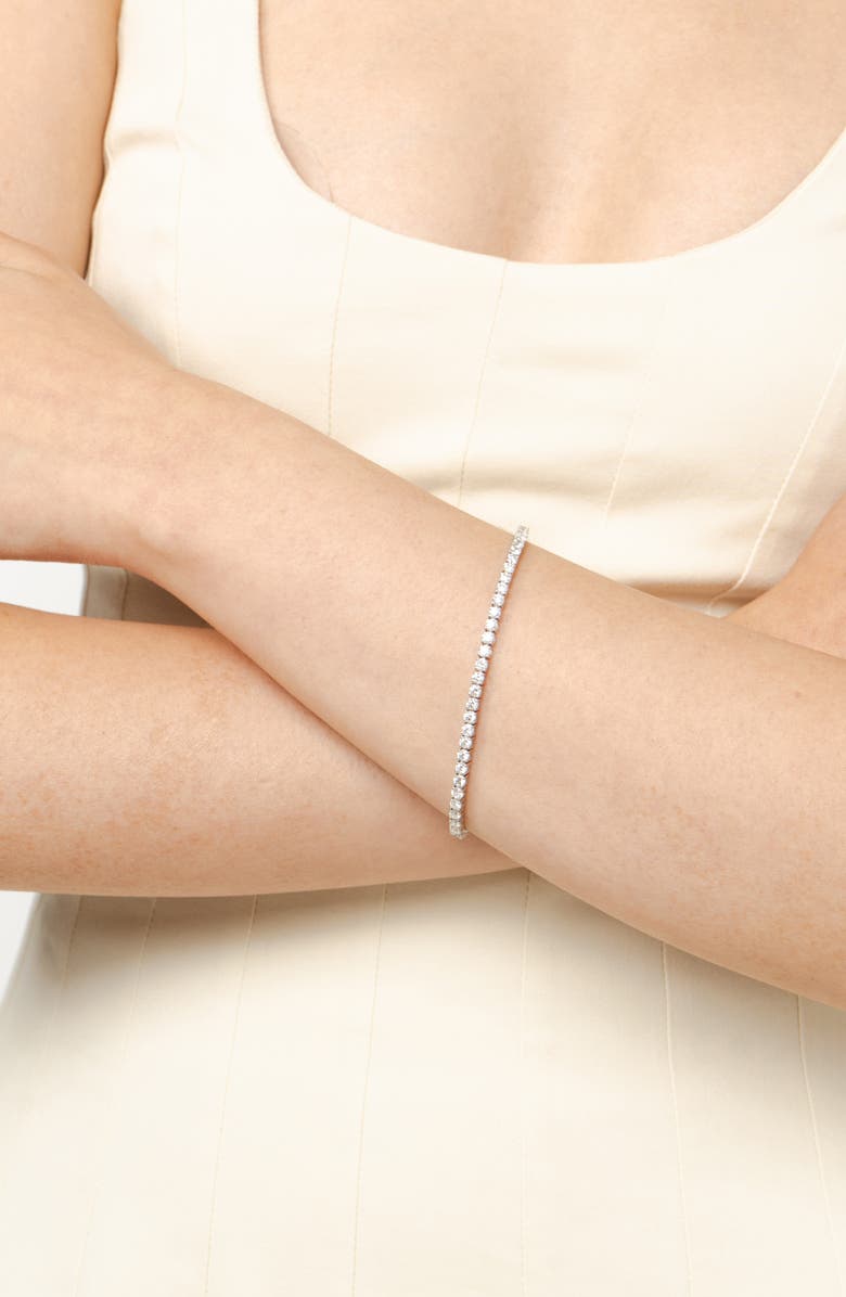 VALANI ATELIER Diamond Tennis Bracelet, Alternate, color, 14K White Gold