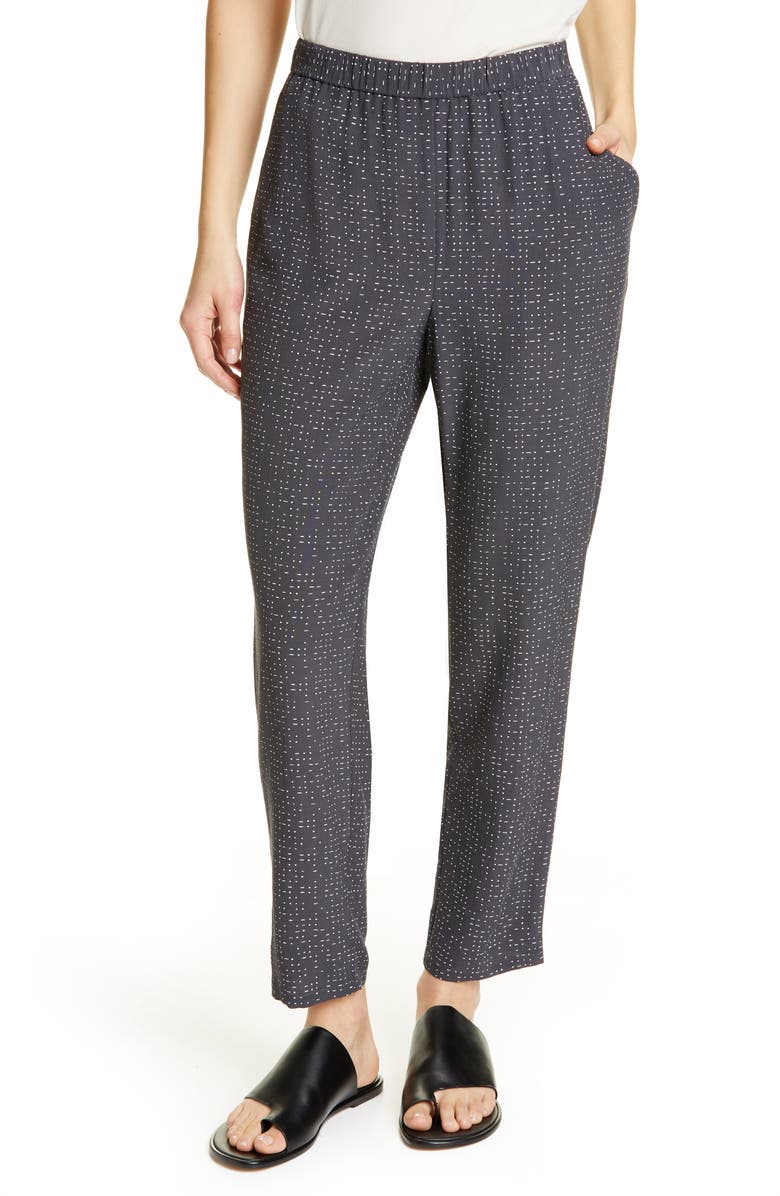 Eileen Fisher Slouchy Ankle Pants, Main, color,