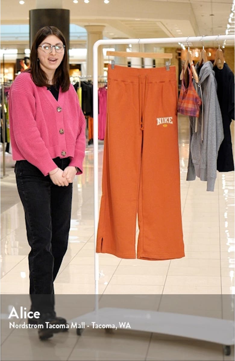 Sportswear Phoenix Fleece Wide Leg Sweatpants, sales video thumbnail