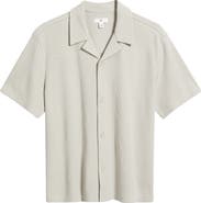 BP. Waffle Knit Camp Shirt