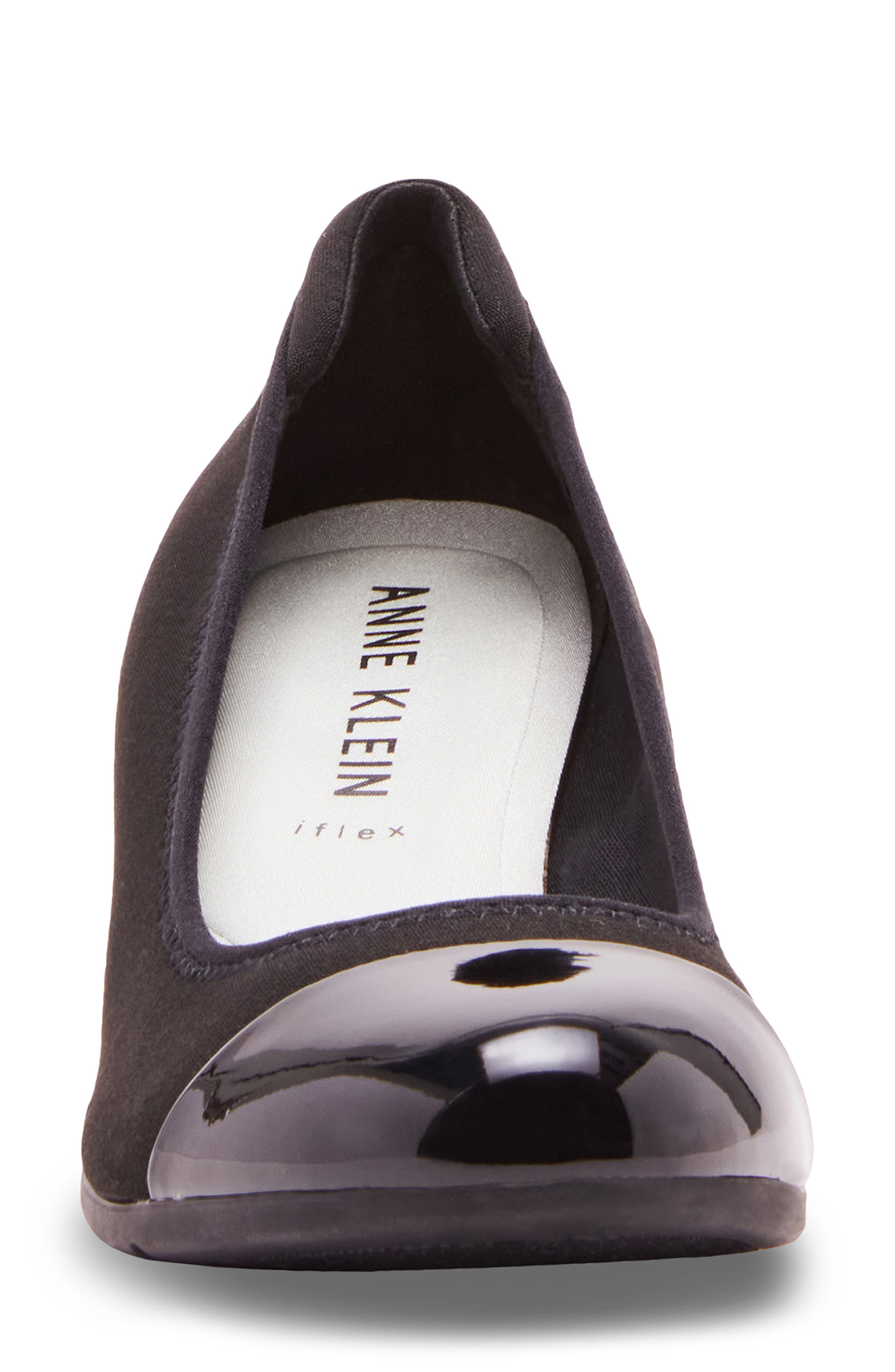 Anne Klein Taite Wedge Pump, Alternate, color, Black