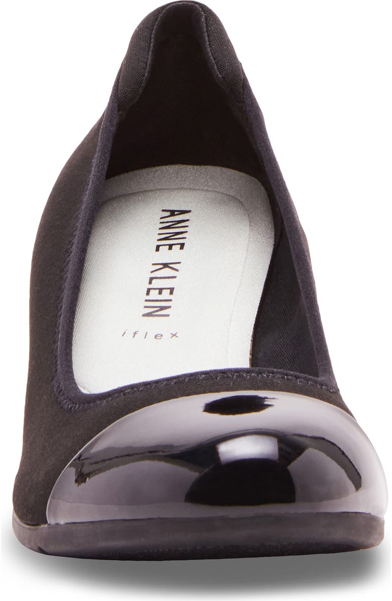Anne Klein Taite Wedge Pump, Alternate, color, Black