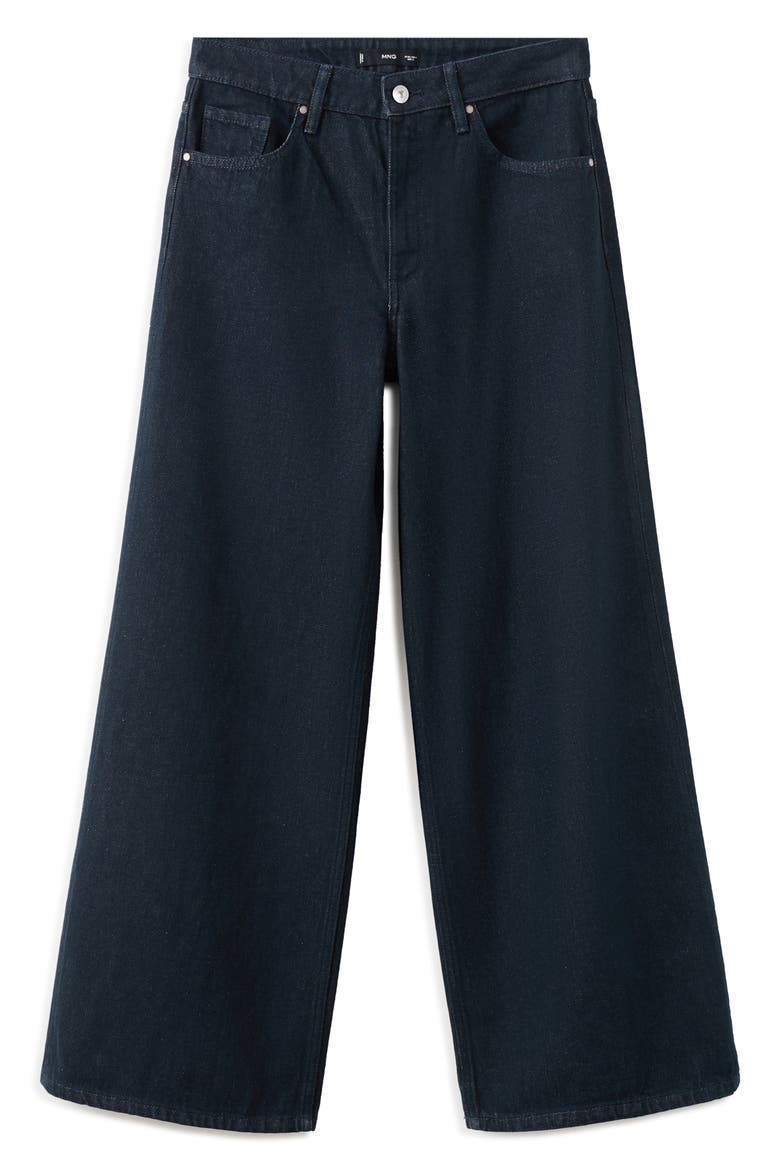 High Waist Wide Leg Jeans, Alternate, color, OPEN BLUE