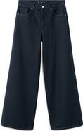 MANGO High Waist Wide Leg Jeans