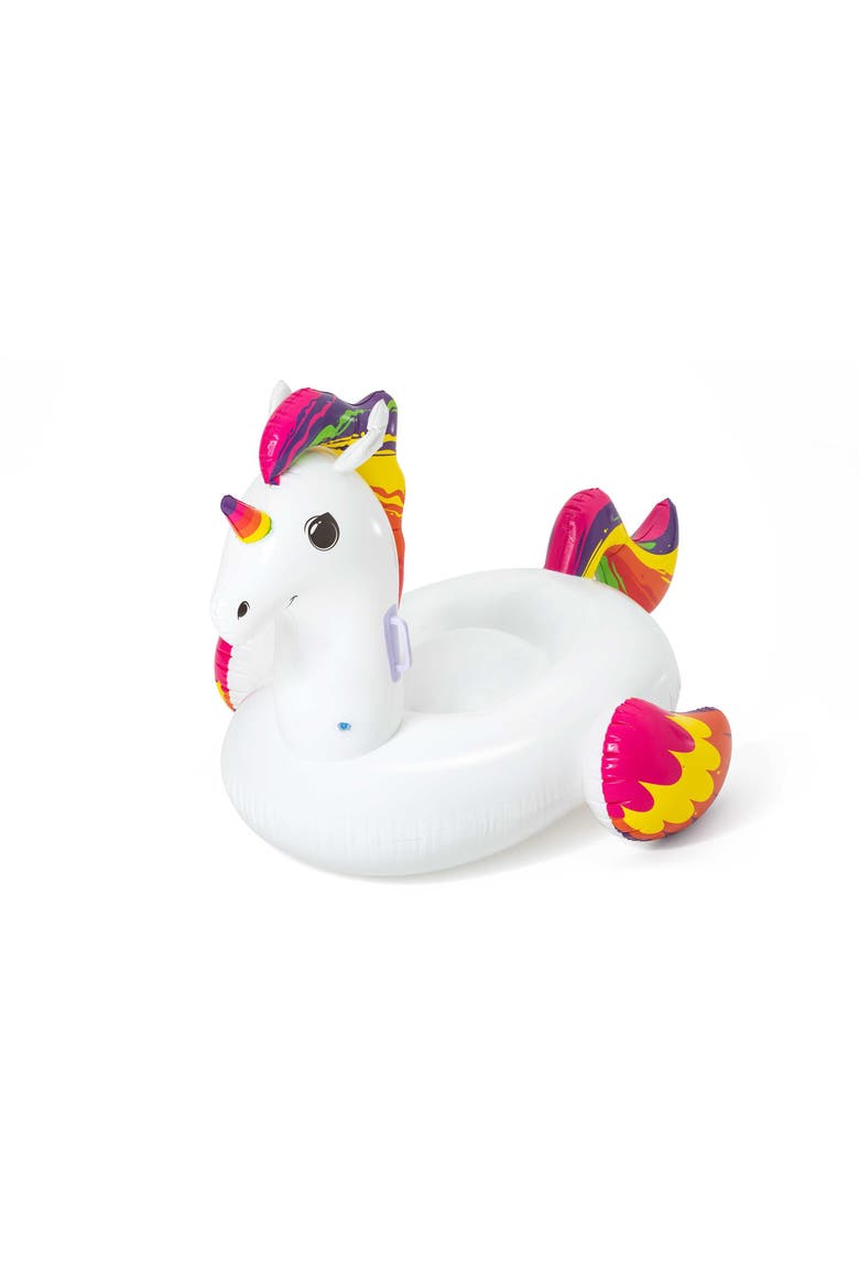 100% Fantasy Unicorn Kids Rideon Pool Float, Alternate, color, Multicolored