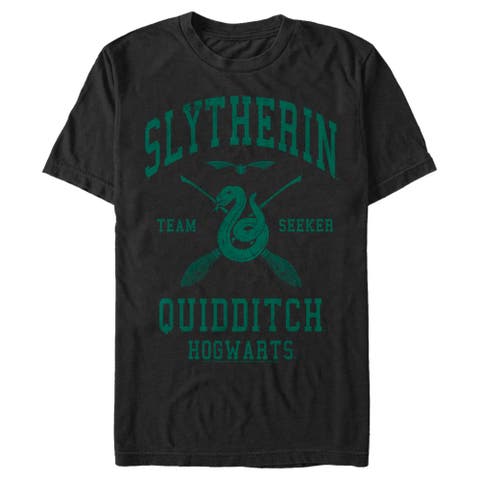 Men's Harry Potter Slytherin Quidditch Team Seeker  Graphic T-Shirt