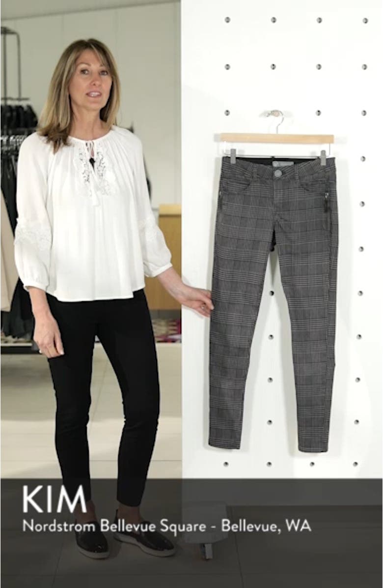 Ab-Solution Plaid Slim Pants, sales video thumbnail