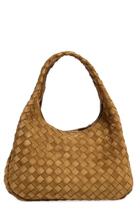 Medium Campana Leather Shoulder Bag