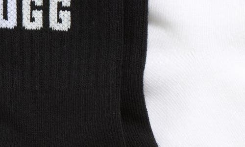 Ugg(r) Quinlin Assorted 2-pack Logo Quarter Socks In Multi