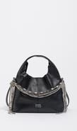 Bimba y Lola Leather Plaited Handle Paper Bag