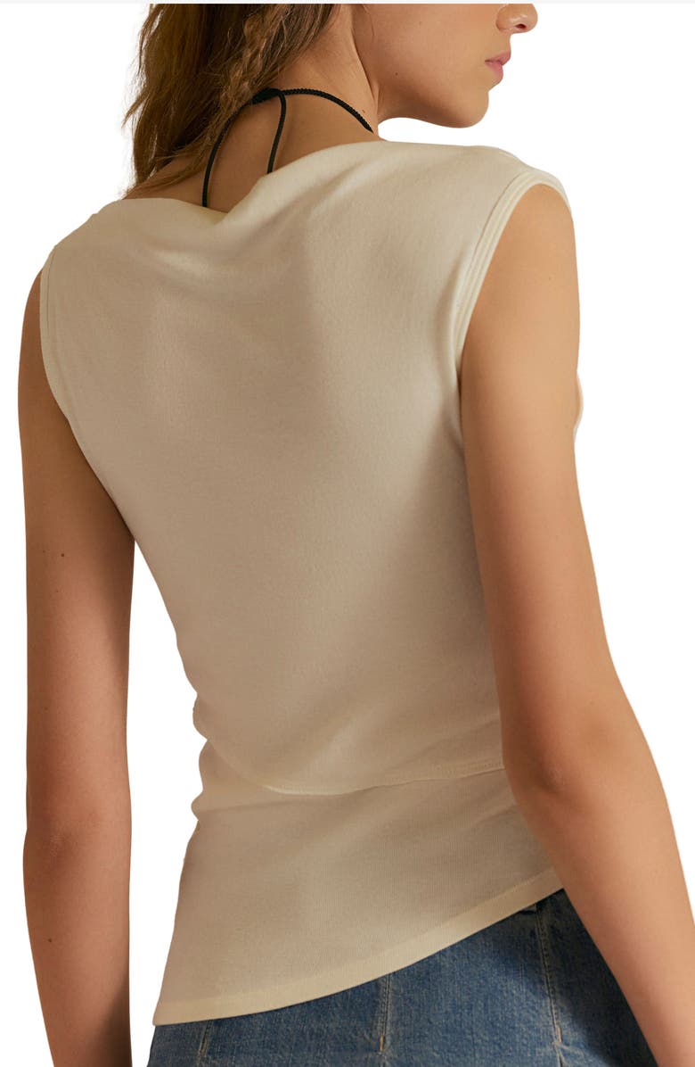 Free People Fall For You Knit Tank, Alternate, color, Clean Ivory