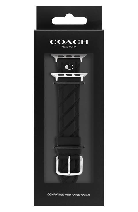 Quilted Silicone 38mm Apple Watch® Watchband