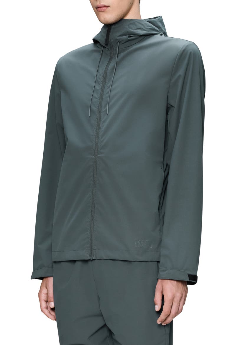 Mito Water Repellent Jacket, Alternate, color, DARK GREY