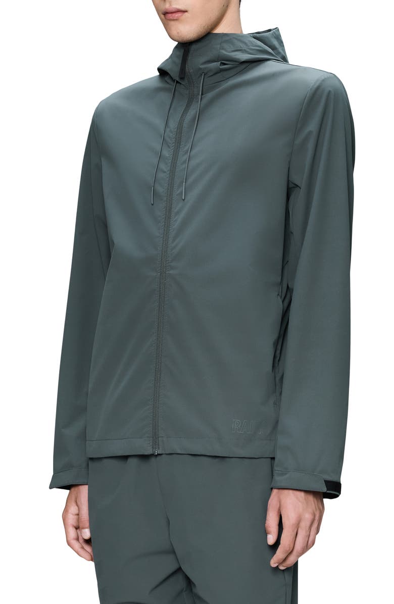 Rains Mito Water Repellent Jacket, Alternate, color, Dark Grey