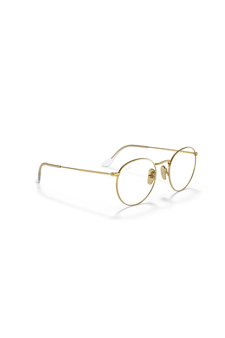 50mm Square optical glasses, Alternate, color, Gold