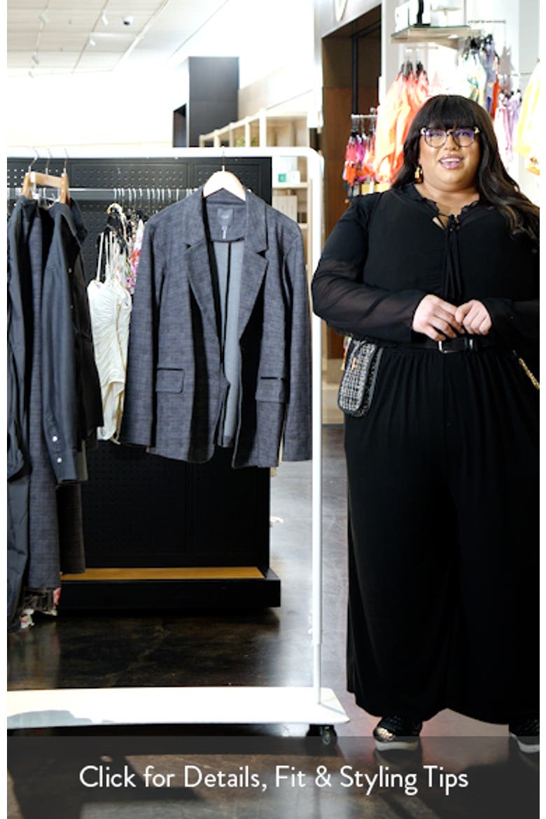 Everest Glen Plaid Ponte Blazer video