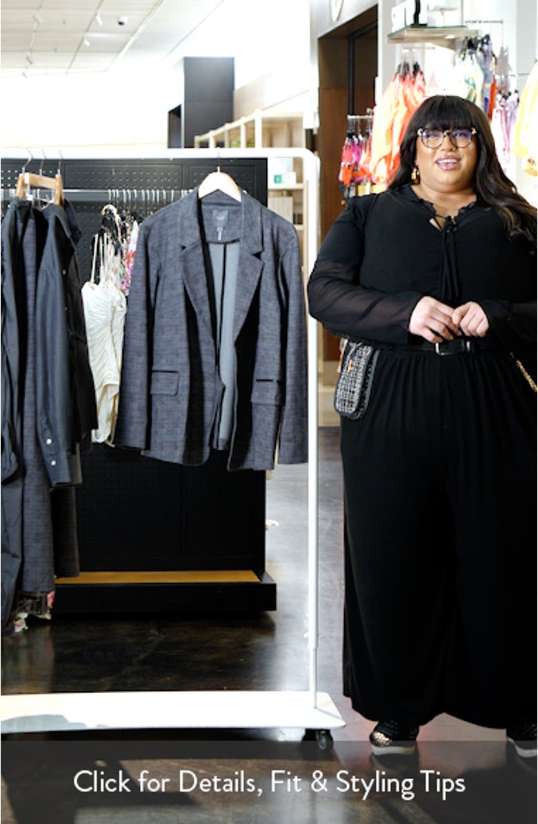 Everest Glen Plaid Ponte Blazer, sales video thumbnail