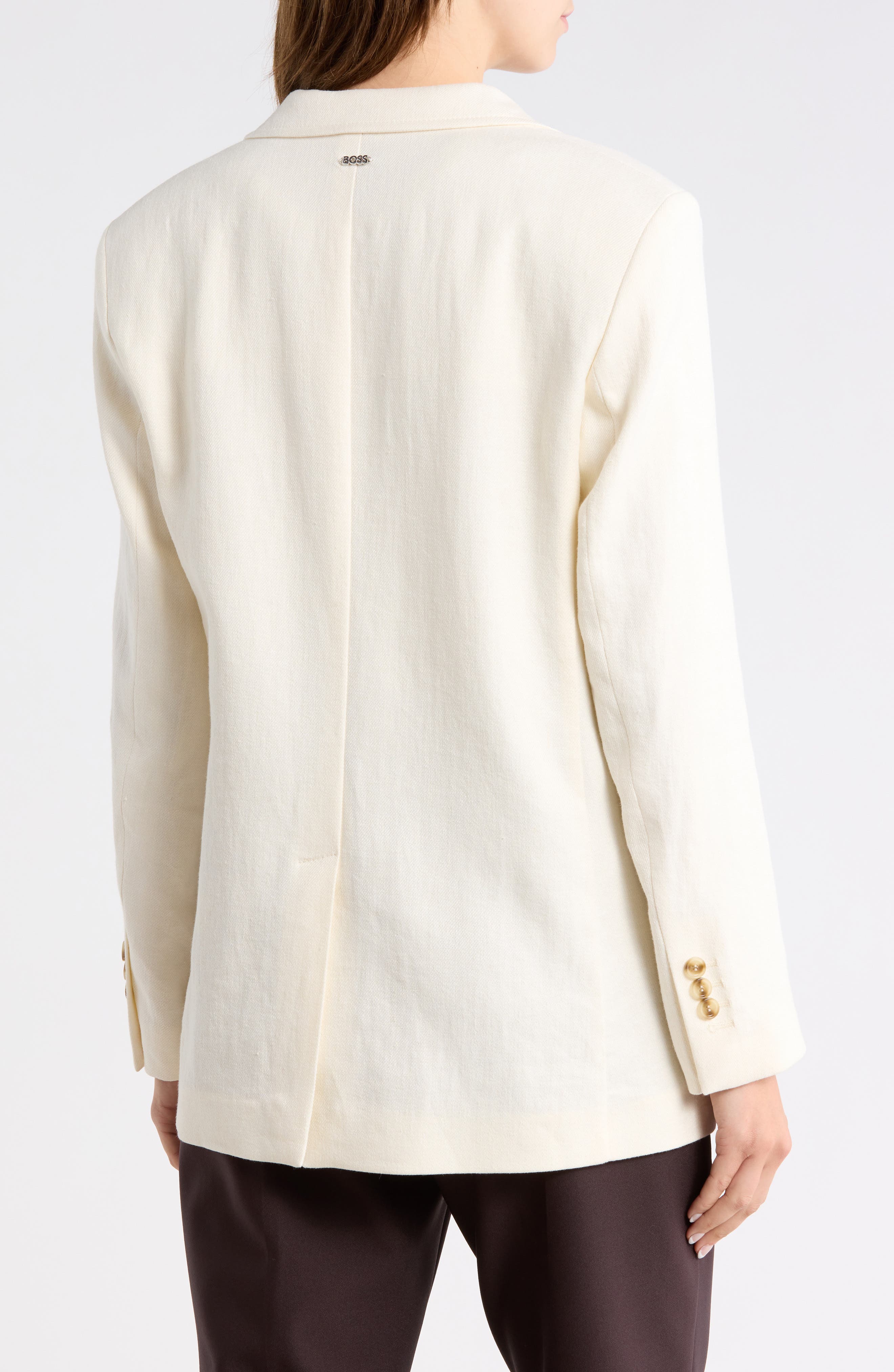 Linen Blend Blazer - image 2