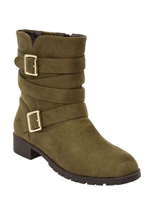 Comfortview The Madi Boot In Green