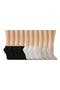selected Oatmeal Heather/ White/ Black
