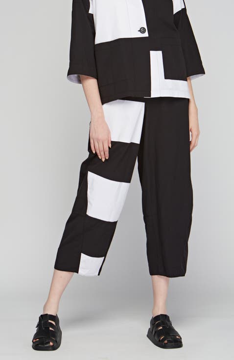 Sonata Poplin Pants with Horizontal Coupes