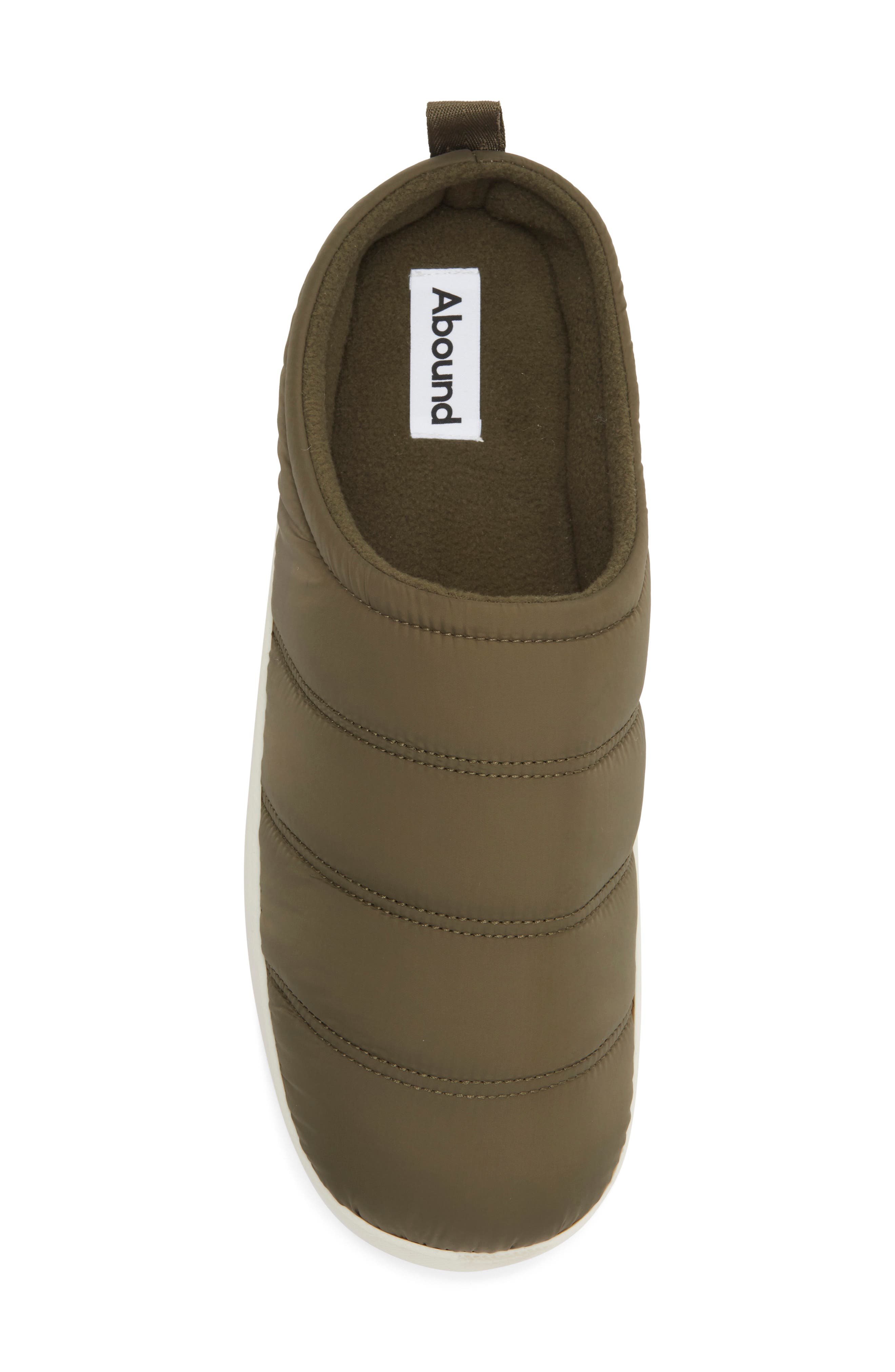Colter Quilted Clog Slipper, Alternate, color, GREEN MOSS