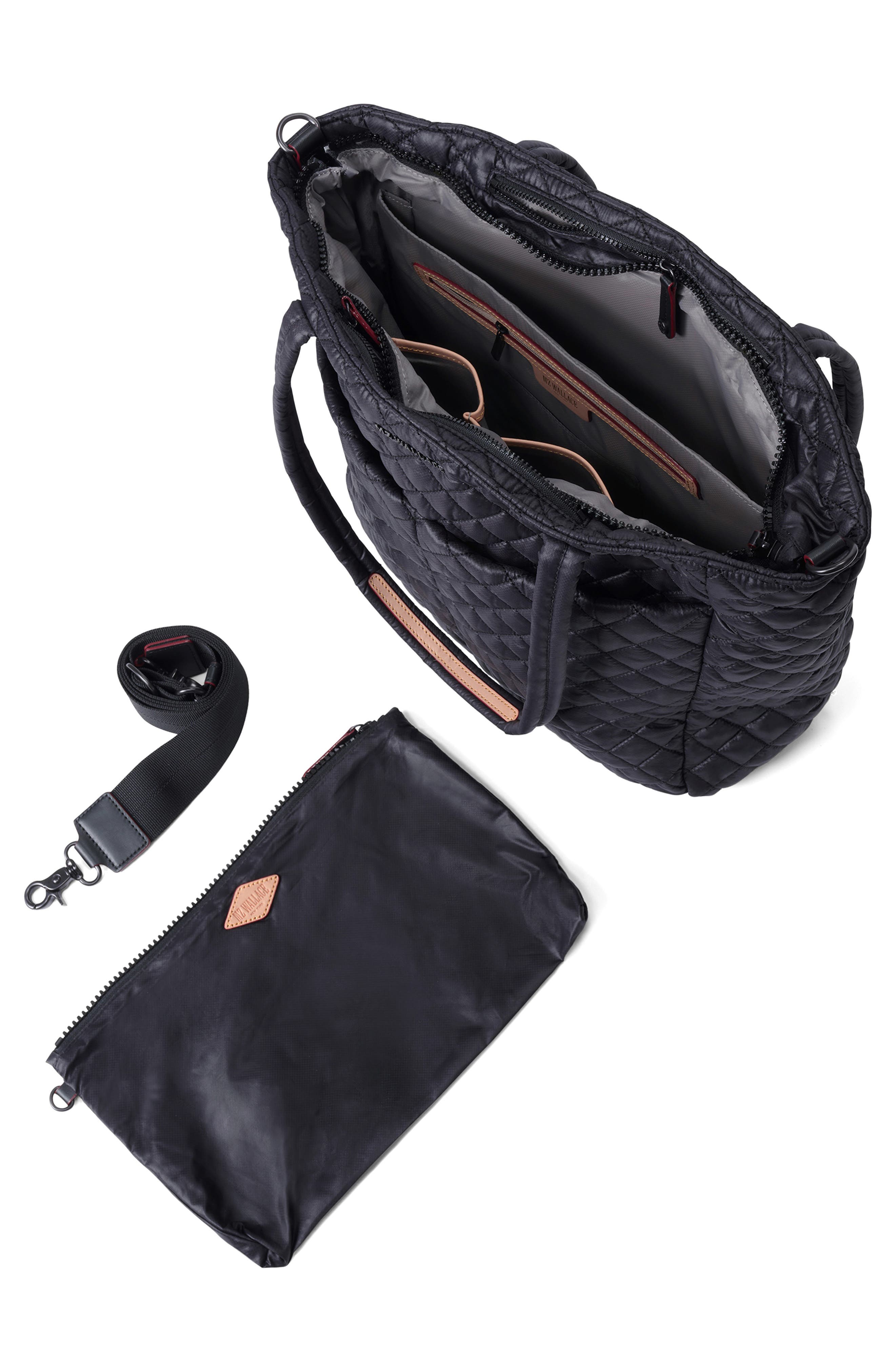 MZ Wallace Large Metro Quatro Quilted Nylon Tote, Alternate, color, 