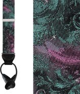 Trafalgar The Arcane Storm Silk Button End Novelty Suspenders
