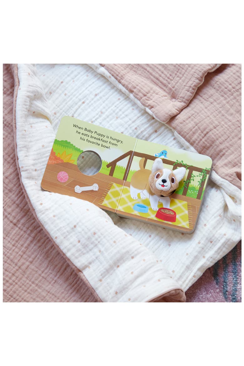 'Baby Puppy' Finger Puppet Board Book, Alternate, color, MULTICOLOR