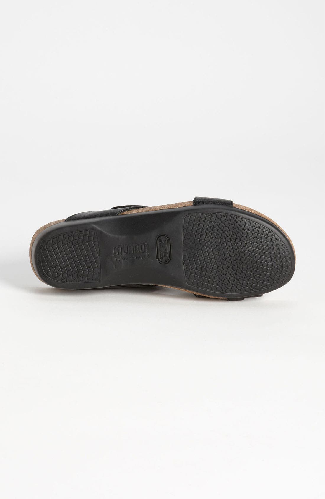 'Libra' Sandal, Alternate, color, BLACK