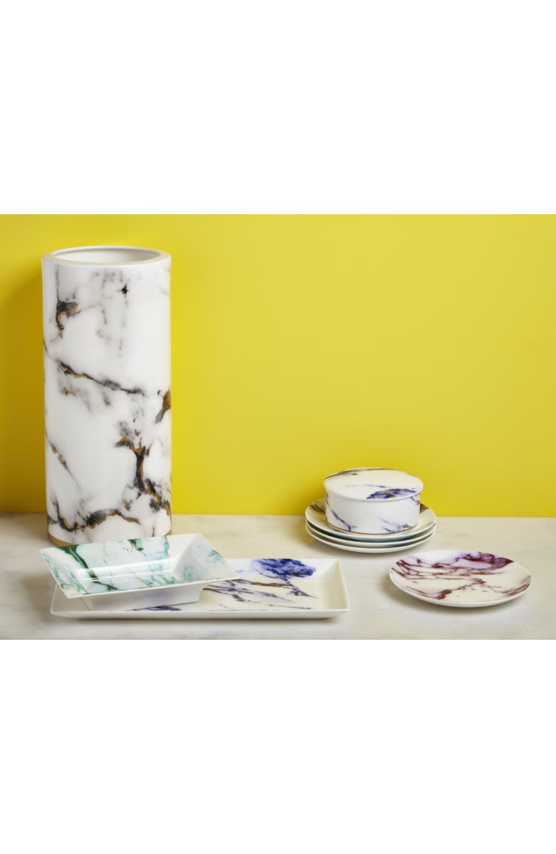 Prouna Marble Azure Jewelry Box, Alternate, color, White