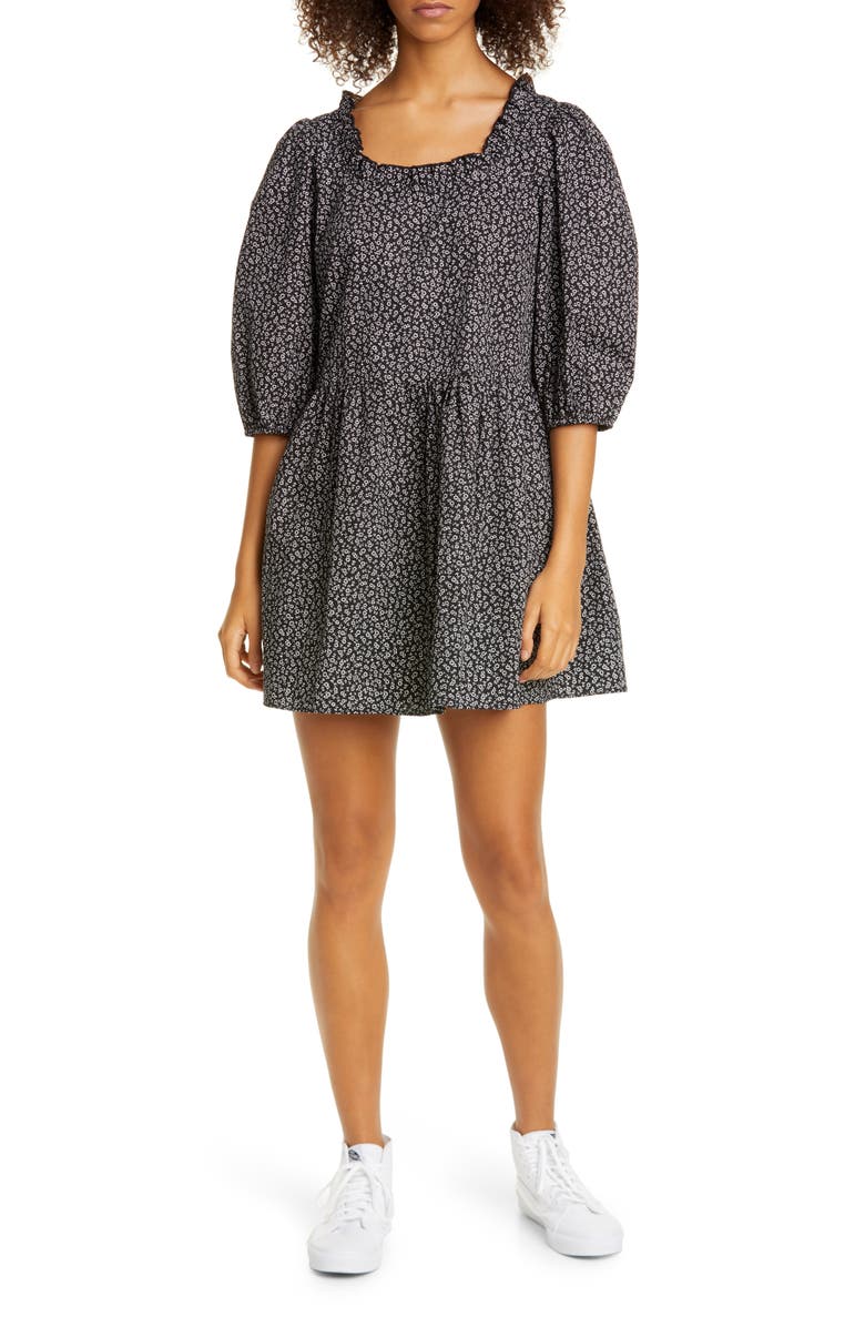 Sandy Liang Tilda Floral Minidress, Main, color,