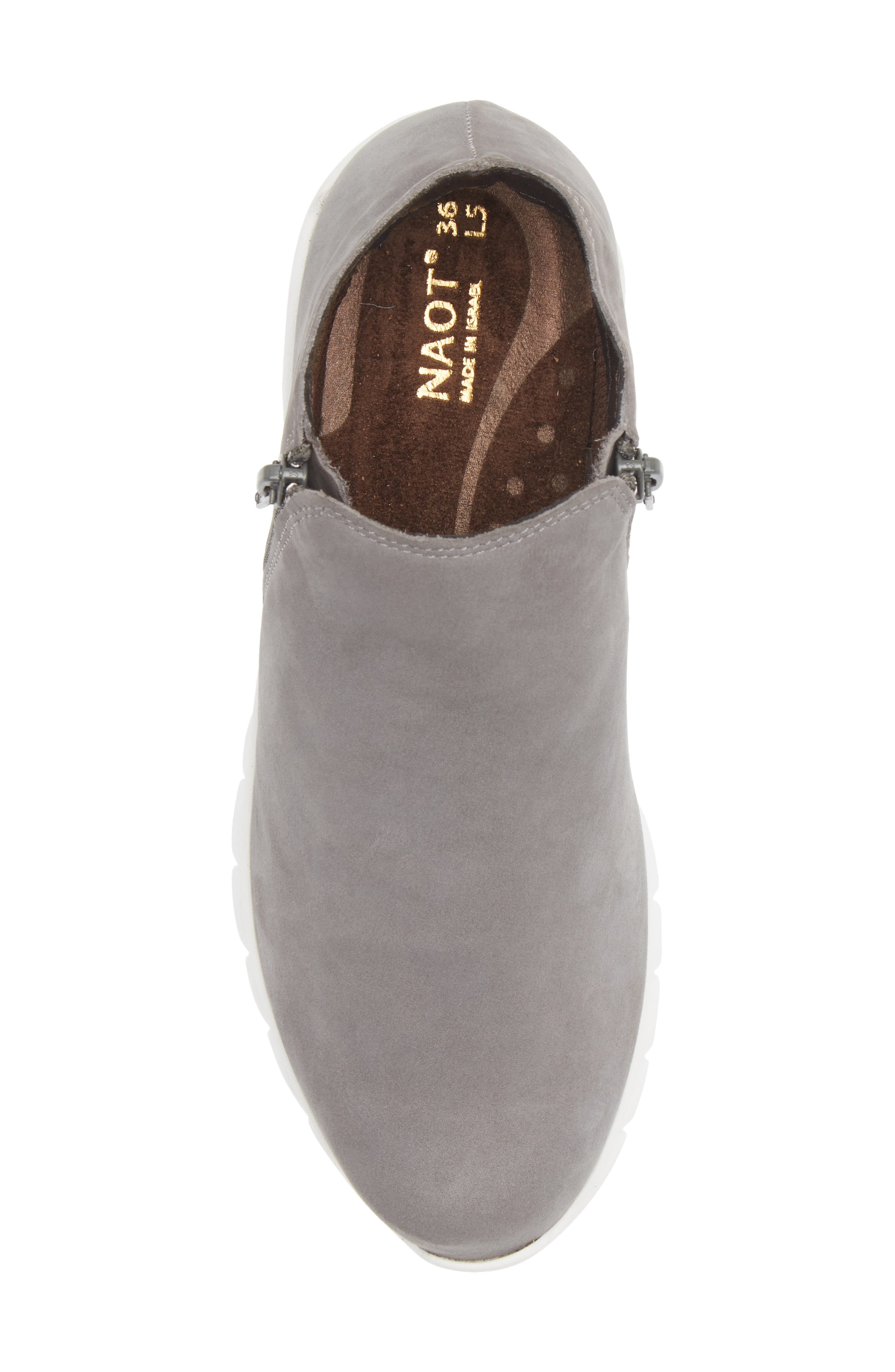 Naot Zodiac Sneaker, Alternate, color, Smoke Gray Nubuck