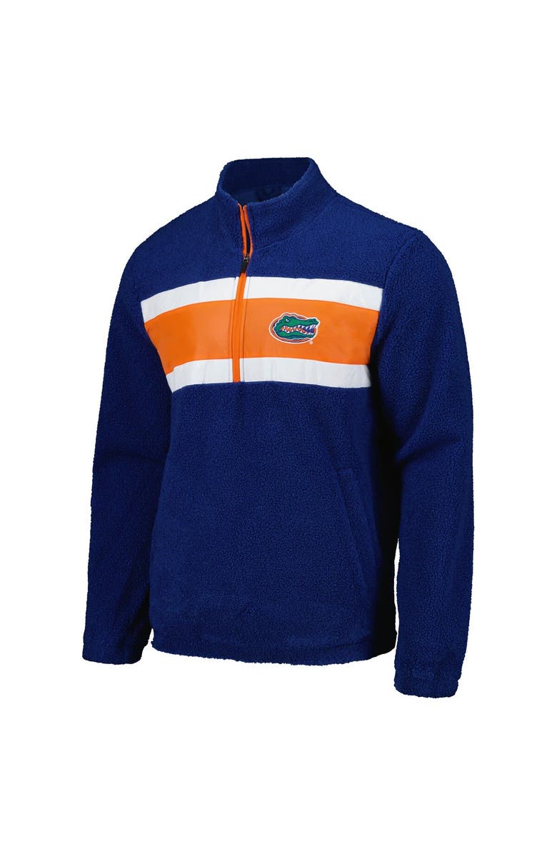 G-III SPORTS BY CARL BANKS Men's G-III Sports by Carl Banks Royal Florida Gators Pinch Runner Half-Zip Top, Alternate, color, Royal