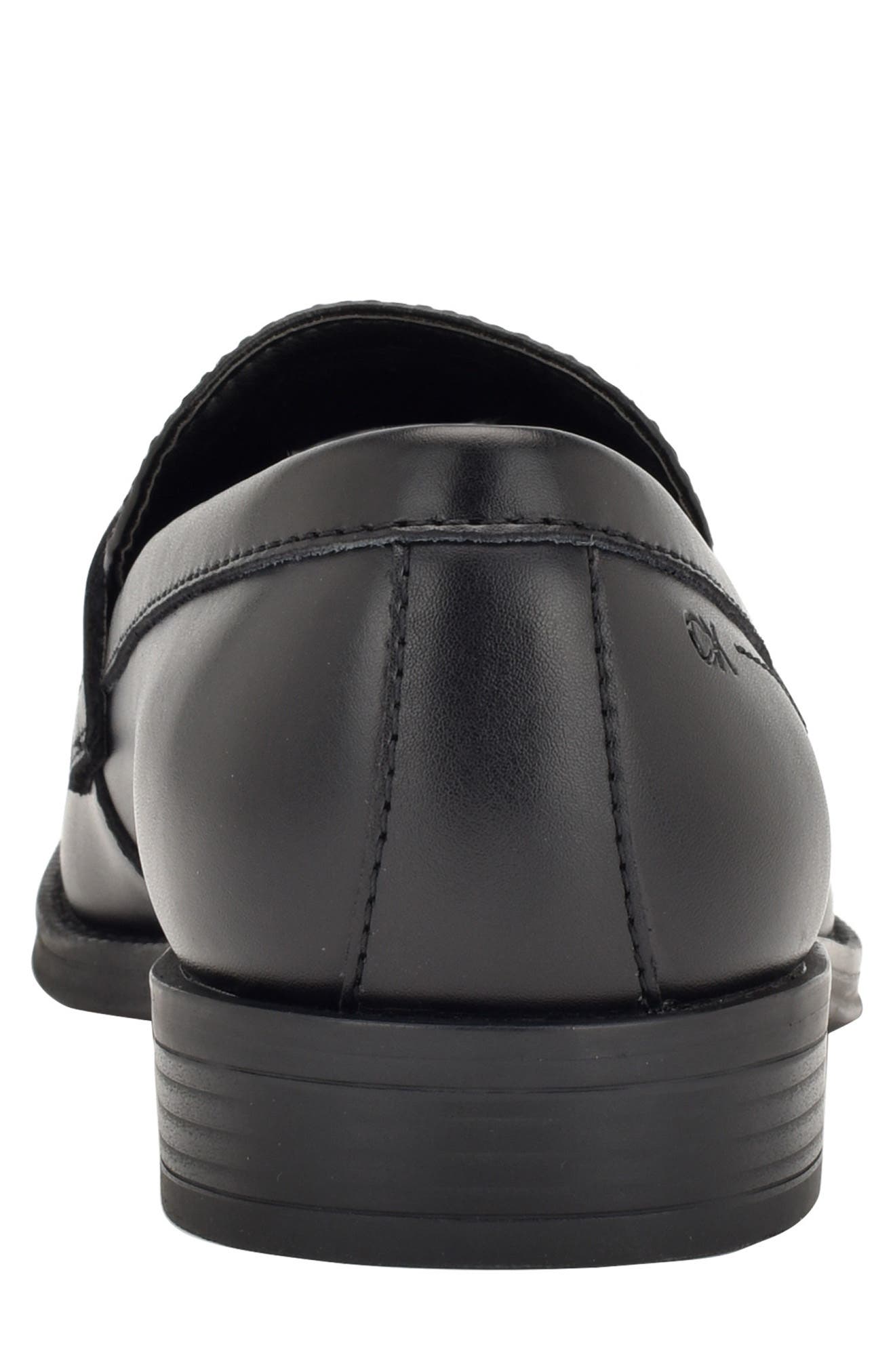 Calvin Klein Jay Leather Loafer, Alternate, color, 