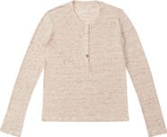 Fortela Coralie Seraph Melange Linen T-Shirt