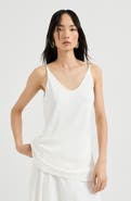 Brunello Cucinelli Top with shiny straps