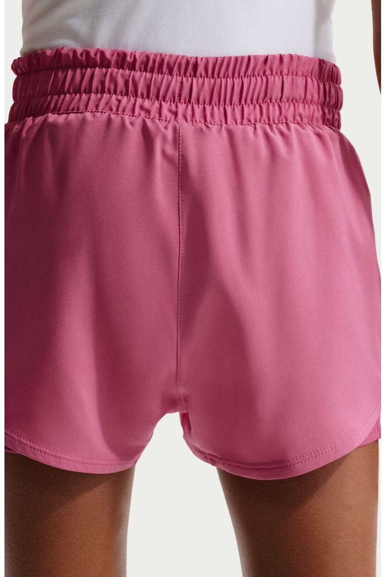 Kids' Dri-FIT 2-in-1 Athletic Shorts, Alternate, color, PEONY/ WHITE