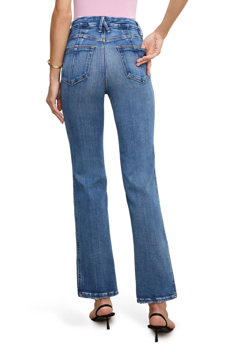 Soft Tech Good Curve High Waist Straight Leg Jeans, Alternate, color, INDIGO856