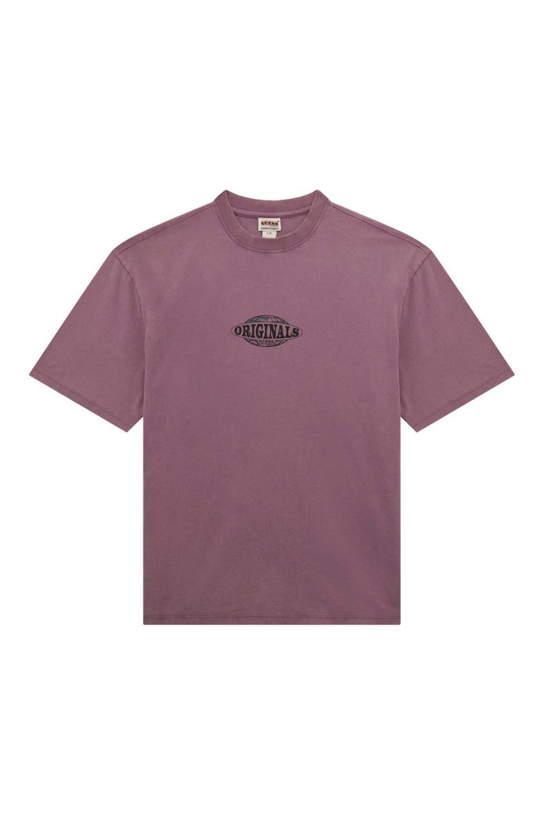Globe Graphic T-Shirt, Alternate, color, PURPLE
