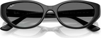 55mm Gradient Pillow Sunglasses