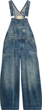 R13 Siouxsie Wide Leg Overalls