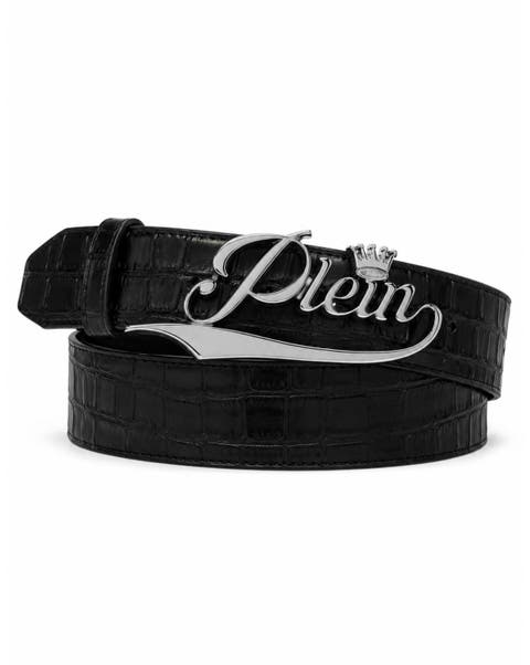 Leather Belt King Plein Cocco Men